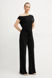 Guess kezeslábas RUMI fekete, kerek nyakkivágású, W5GD89 KCTB0 - fekete XS