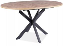 SIGNAL MEBLE Étkezőasztal GASTON | tölgy iparos (GASTONDAC100)