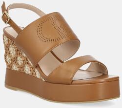 Liu Jo bőr szandál KAREN 06 barna, SA5115P0102S1853 - barna Női 38