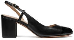 Geox körömcipő D VIRNILISA 65 fekete, magassarkú, nyitott sarokkal, D55YYA 0TUHH C9999 - fekete Női 39