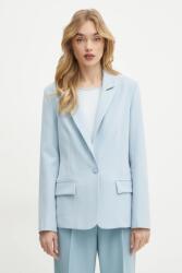 Guess zakó SOLENE sima, egysoros gombolású, W5RN46 WFWX2 - kék XS