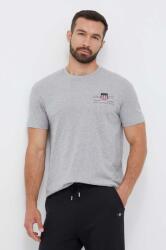 Gant pamut póló - szürke XL - answear - 15 990 Ft