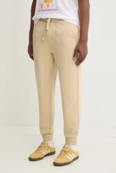 HUGO BOSS pamut melegítőnadrág - bézs XL - answear - 28 990 Ft