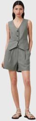 AllSaints vászonkeverék rövidnadrág AVERIE - szürke 40