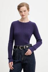 Tommy Hilfiger pamut pulóver könnyű, lila, DW0DW22165 - lila L