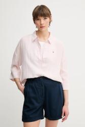 Tommy Hilfiger len ing - rózsaszín 42 - answear - 33 990 Ft