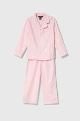 Ralph Lauren gyerek pamut pizsama - rózsaszín 164