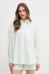 Calvin Klein pamut ing galléros, zöld, relaxed, J20J225411 - zöld L