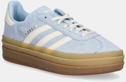 Adidas velúr sportcipő Gazelle Bold - kék Női 38