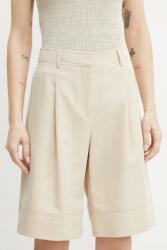 BOSS Orange vászonkeverék rövidnadrág - bézs 38