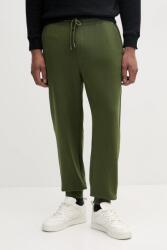 Benetton pamut melegítőnadrág - zöld S - answear - 17 990 Ft