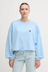 Tommy Hilfiger pamut melegítőfelső sima, DW0DW21344 - kék S