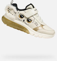 GEOX Baskets Garçon Baskets Geox J CIBERDRON GIRL Beige Beige Geox fehér|szürke