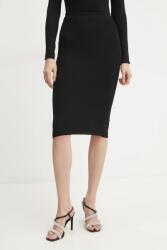 Guess szoknya KATELYN fekete, midi, ceruza fazonú, W5RD15 Z2V62 - fekete XS