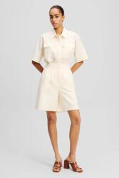 Karl Lagerfeld vászon rövidnadrág - bézs 40