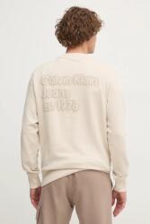 Calvin Klein felső bézs, férfi, sima, J30J327079 - bézs M - answear - 28 990 Ft