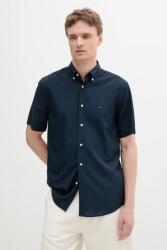 Tommy Hilfiger ing legombolt galléros, sötétkék, relaxed, MW0MW38576 - sötétkék XL