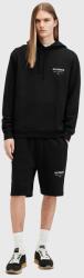 AllSaints pamut rövidnadrág UNDRGRND SWEATSHORT - fekete XXL