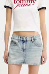 Tommy Jeans farmer szoknya mini, egyenes, DW0DW20133 - kék 25