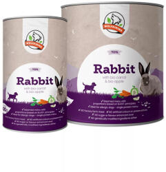 Farkaskonyha | Nyúl - Párolt komplett menü kutyáknak 800 g