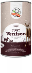 Farkaskonyha | Just Venison - 100% párolt őzhús és belsőség mix kutyáknak 400g