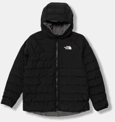 The North Face kétoldalas gyerekdzseki G REVERSIBLE PERRITO HOODED JACKET - fekete 124-129