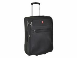 Gladiator fekete két kerekű közepes textil bőrönd 209104
