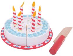 Bigjigs Toys Tort de aniversare de tăiat Bucatarie copii