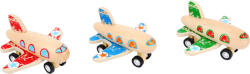 Legler Avion din lemn cu motor cu arc 1 buc verde