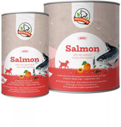 Farkaskonyha | Lazac - Párolt komplett menü kutyáknak 800 g