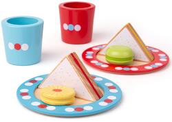 Bigjigs Toys Set Bigjigs Toys Gustare cu buline Bucatarie copii