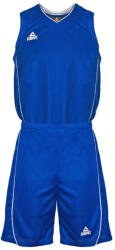 PEAK férfi kosárlabda mez szett, kék színben XS kék