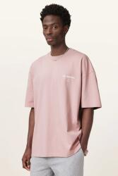 AllSaints pamut póló UNDERGROUND - rózsaszín L - answear - 29 990 Ft