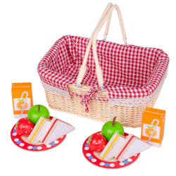 Bigjigs Toys Coș de picnic Bigjigs Toys Bucatarie copii
