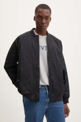 Levi's bomber dzseki férfi, fekete, téli, oversize, A4418 - fekete S