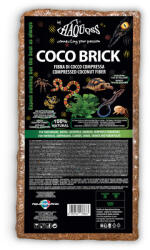 Haquoss | Coco Brick | Kókuszrost talaj terráriumi hüllők és kétéltűek számára - 15 liter