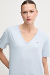 Tommy Hilfiger pamut póló - kék XS - answear - 15 990 Ft