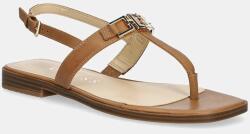 Guess bőr szandál REALITY barna, női, FLJREL LEA21 - barna Női 37