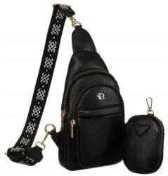  Rovicky női oldal-testtáska r-kp-01-f19-3921 black - fekete (64348230-1)