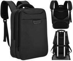  Rovicky Utazó Hátizsák- R-PTY-06-2102 BLACK- Fekete- (5903051282102)