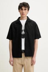 HUGO BOSS pamut ing férfi, fekete, regular, 50540137 - fekete M