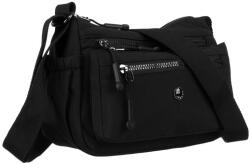  Peterson Női Válltáska PTN CSM-04-7550 BLACK- Fekete- (5903051267550)