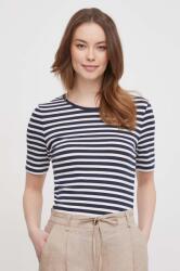 Gant t-shirt női, sötétkék - sötétkék XL