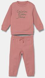 Calvin Klein Jeans baba pamut tréningruha rózsaszín, IN0IN00288 - rózsaszín 92