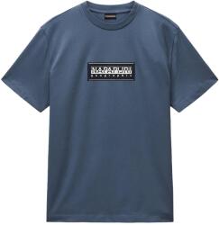NAPAPIJRI S-Box logós férfi póló M kék