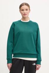 The North Face pamut melegítőfelső Relaxed - zöld XS