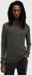 AllSaints gyapjú pulóver MODE férfi, szürke, M002KZ - zöld M