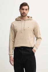 Tommy Hilfiger pamut melegítőfelső fekete, férfi, melange, kapucnis, MW0MW37235 - bézs S