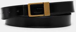 Guess bőr öv fekete, férfi, BMGOLE. P4430 - fekete M