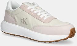 Calvin Klein sportcipő ATHLEISURE RUNNER LACEUP MIX WN bézs, YW0YW01774 - bézs Női 40
